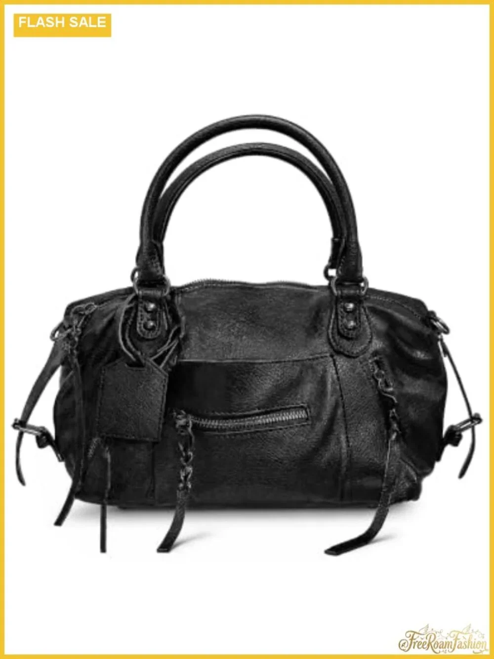 Vegan Leather Hobo Crossbody Tote Bag Slouchy Y2K Shoulder Handbag with Strap